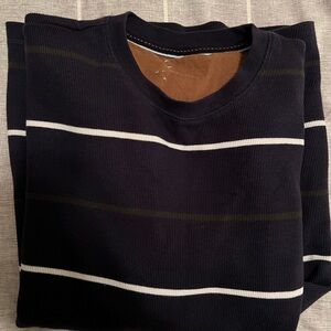 2 Austin clothing company Men’s large tops.  Long sleeve shirt, sweater style.